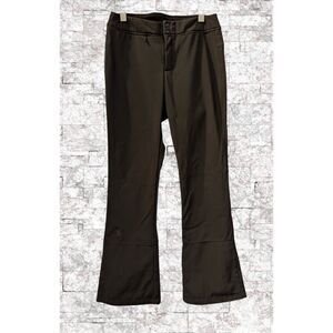 The North Face Ski Snow Womens black Windwall flared insulated pants  Sz 10